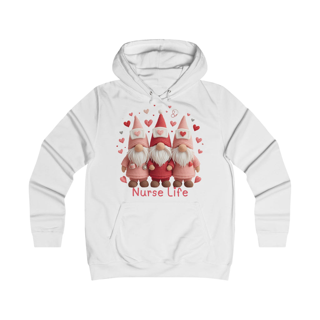 Nurse Life Gnome Hoodie — Cute Valentine's Nursing Gift